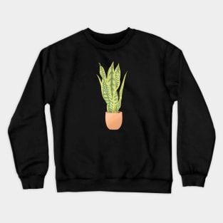 Snake Plant Cactus Crewneck Sweatshirt